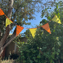Reusable bunting designed for longevity