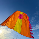 Reusable festival flag suitable for events and parties